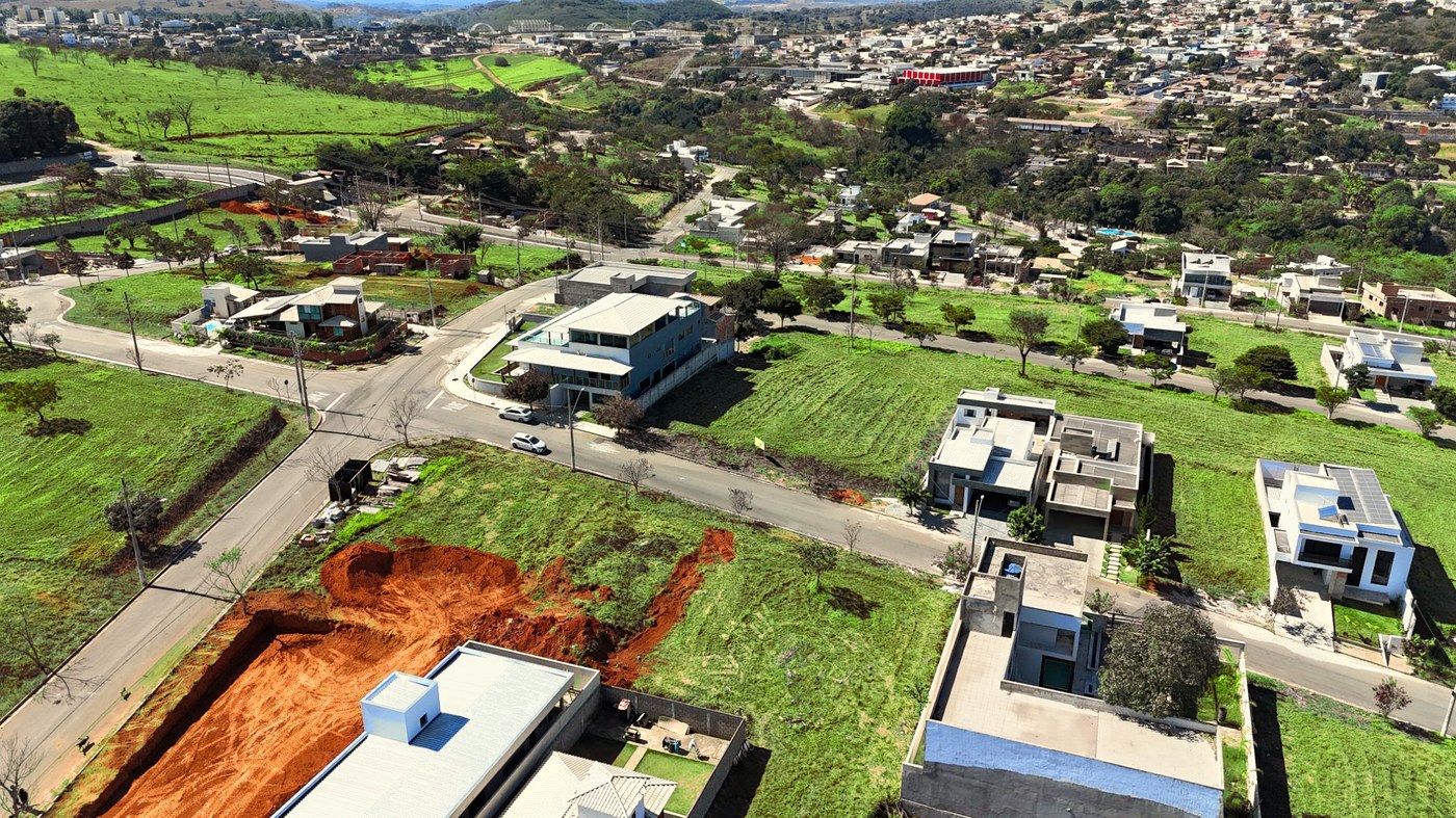 Vista panorâmica do condomínio